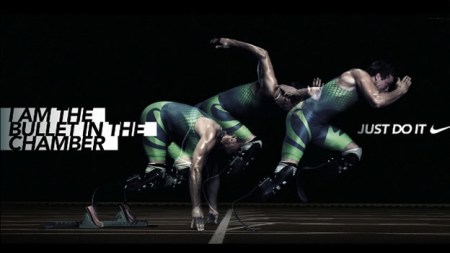 Anuncio de Nike con la imagen de Pistorius